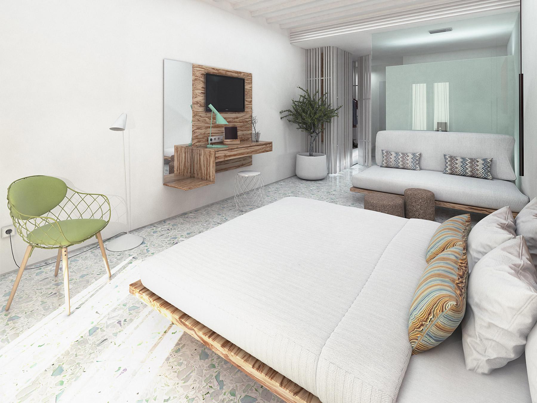Mykonos Palace Beach Hotel Mykonos Town Eksteriør billede