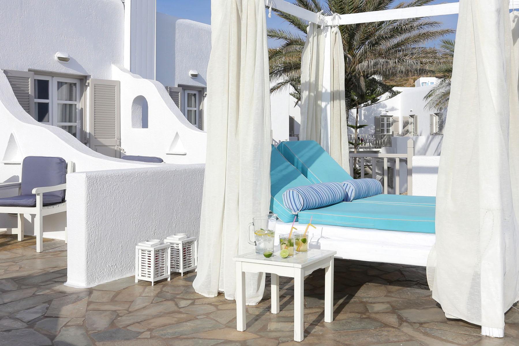 Mykonos Palace Beach Hotel Mykonos Town Eksteriør billede