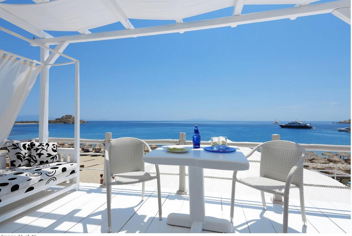 Mykonos Palace Beach Hotel Mykonos Town Eksteriør billede