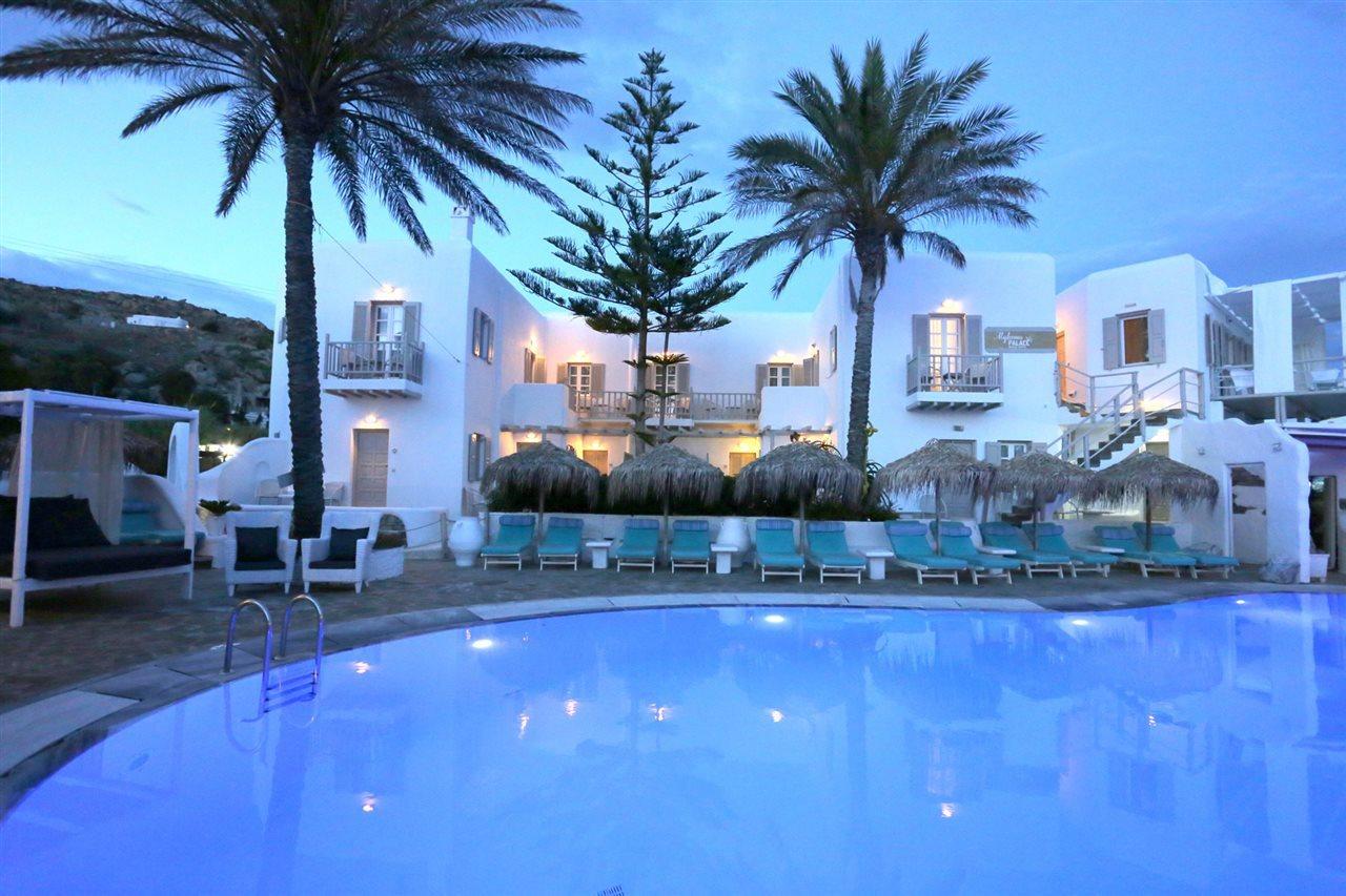 Mykonos Palace Beach Hotel Mykonos Town Eksteriør billede