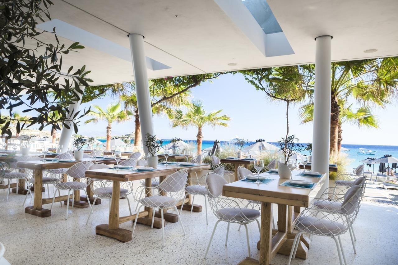 Mykonos Palace Beach Hotel Mykonos Town Eksteriør billede